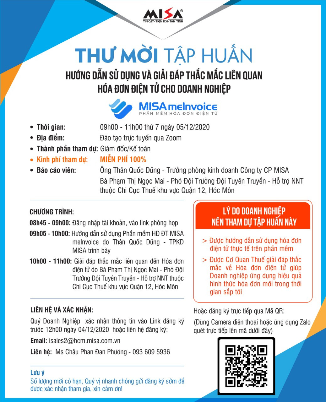 Tập huấn hóa đơn điện tử Hồ Chí Minh