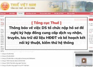 tong cuc thue thong bao
