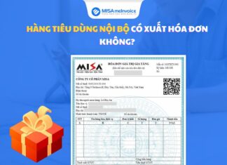 hóa đơn tiêu dùng nội bộ có xuất hóa đơn không