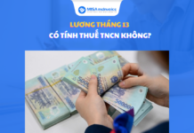 lương tháng 13 tính thuế TNCN