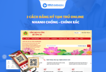 đăng ký tạm trú online