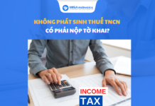 không phát sinh thuế TNCN có phải nộp tờ khai