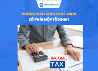 không phát sinh thuế TNCN có phải nộp tờ khai