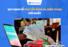 phụ cấp xăng xe điện thoại