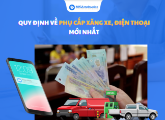 phụ cấp xăng xe điện thoại